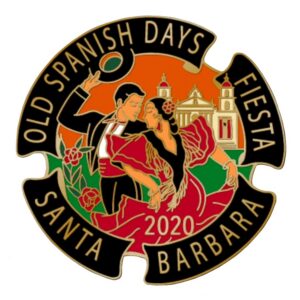 2020 Santa Barbara Old Spanish Days Fiesta Pin