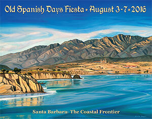 2016 Santa Barbara Old Spanish Days Fiesta Poster