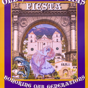 2021 Santa Barbara Old Spanish Days Fiesta Poster