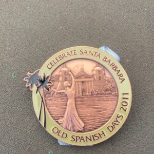 2011 Santa Barbara Old Spanish Days Fiesta Pin