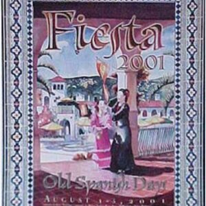 Official 2001 Fiesta Poster