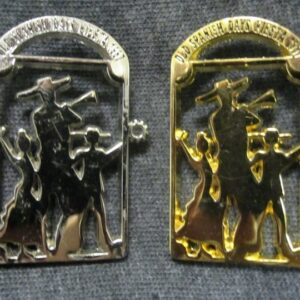 Official 1997 Fiesta Pin -Silver