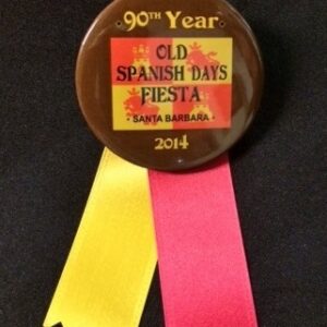 2014 Santa Barbara Old Spanish Days Fiesta Pin