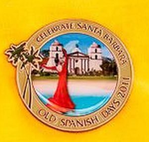 2011 Santa Barbara Old Spanish Days Fiesta Pin