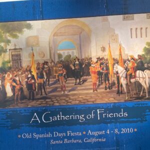 2010 Santa Barbara Old Spanish Days Fiesta Poster