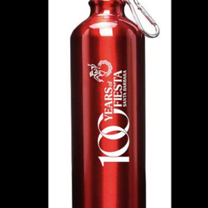 100 Years of Fiesta Aluminum Water Bottle