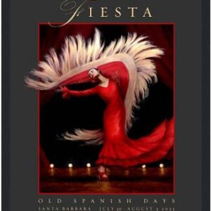 Official 2025 Old Spanish Days Fiesta Poster
