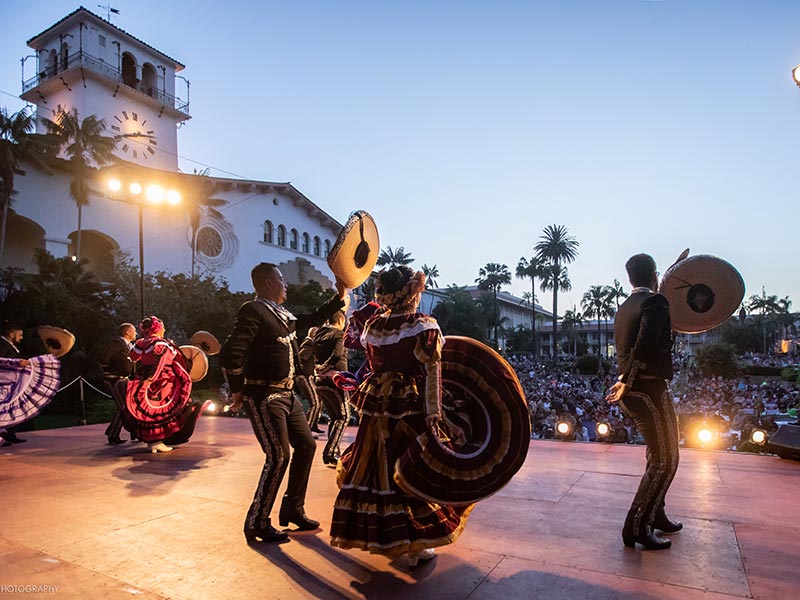 Santa Barbara Fiesta - Noches de Ronda photo at the Santa Barbara County Courthouse