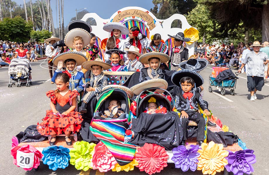 Santa Barbara Fiesta Childrens' Parade