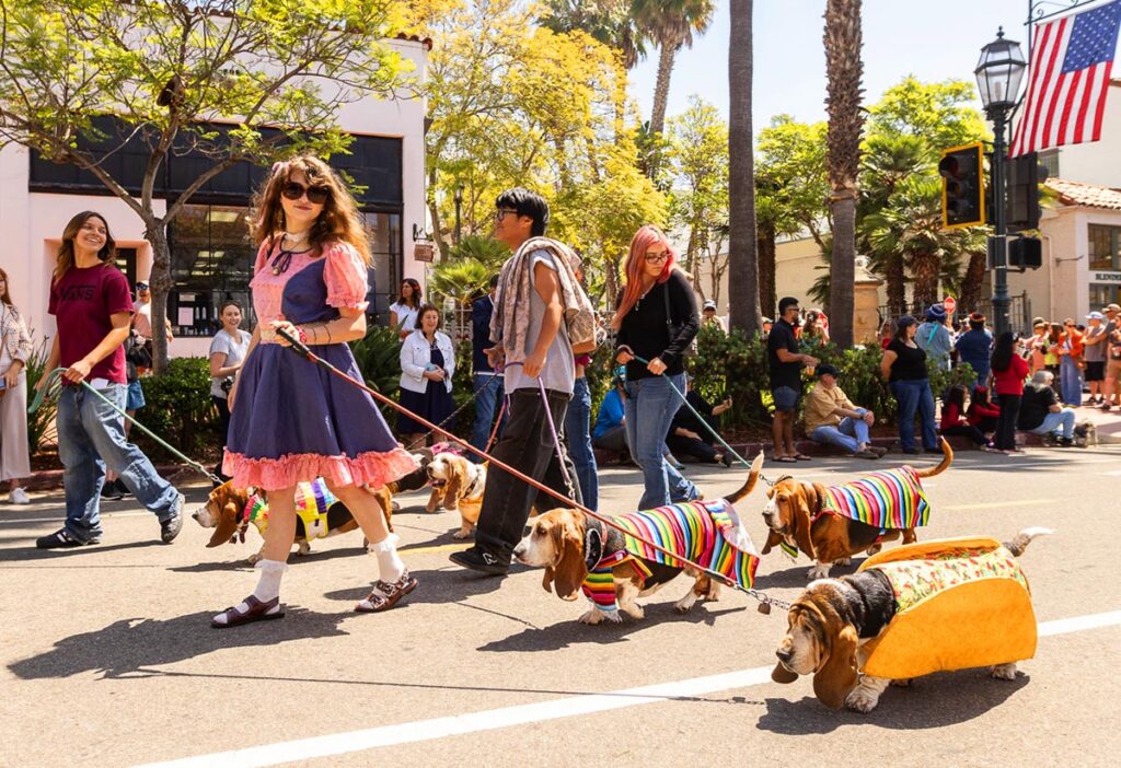 Santa Barbara Fiesta Dog Parade